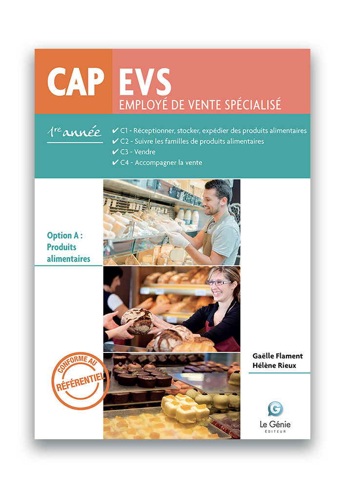 CAP EVS - 1ère année - Le Génie éditeur - 2017